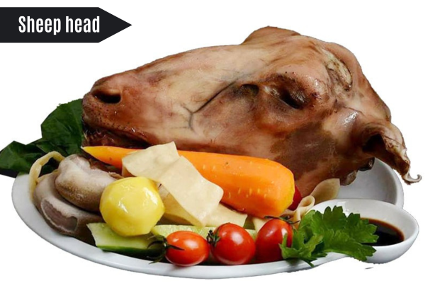 Sheep Head Mongolian Must Try Dishes